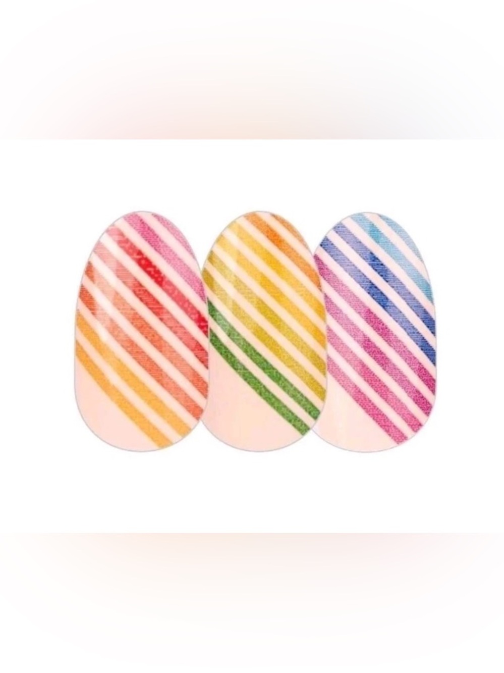 Color Street Rainbow Rhythm Nail Strips Brand New